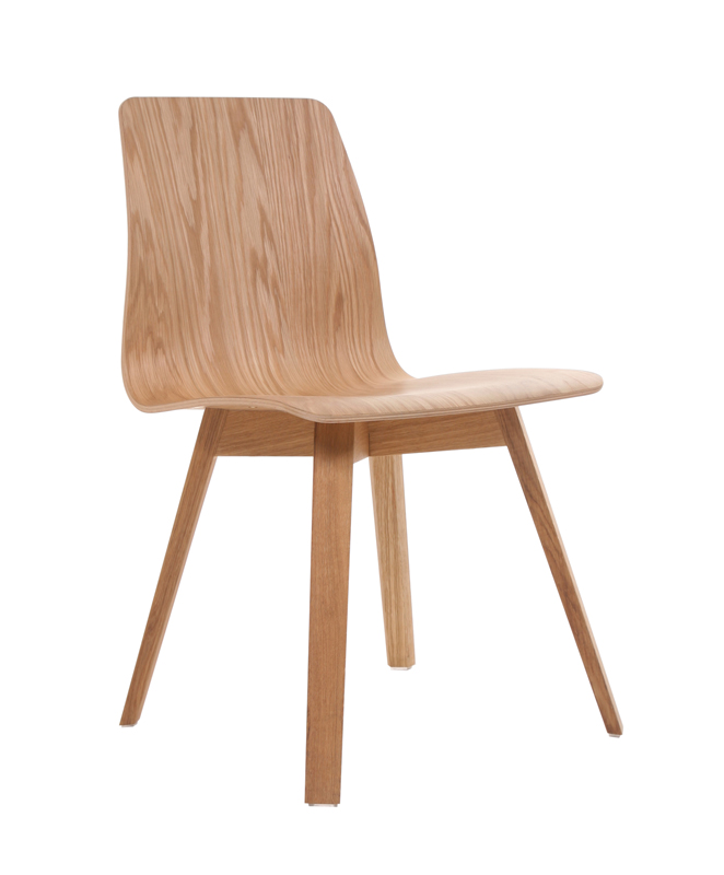 Maverick stóll m/viðarfótum