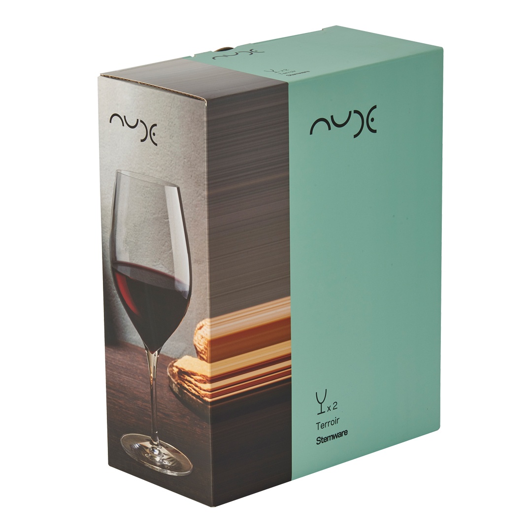 Terroir rauðvínsglas 2stk Ø7,5sm h23sm