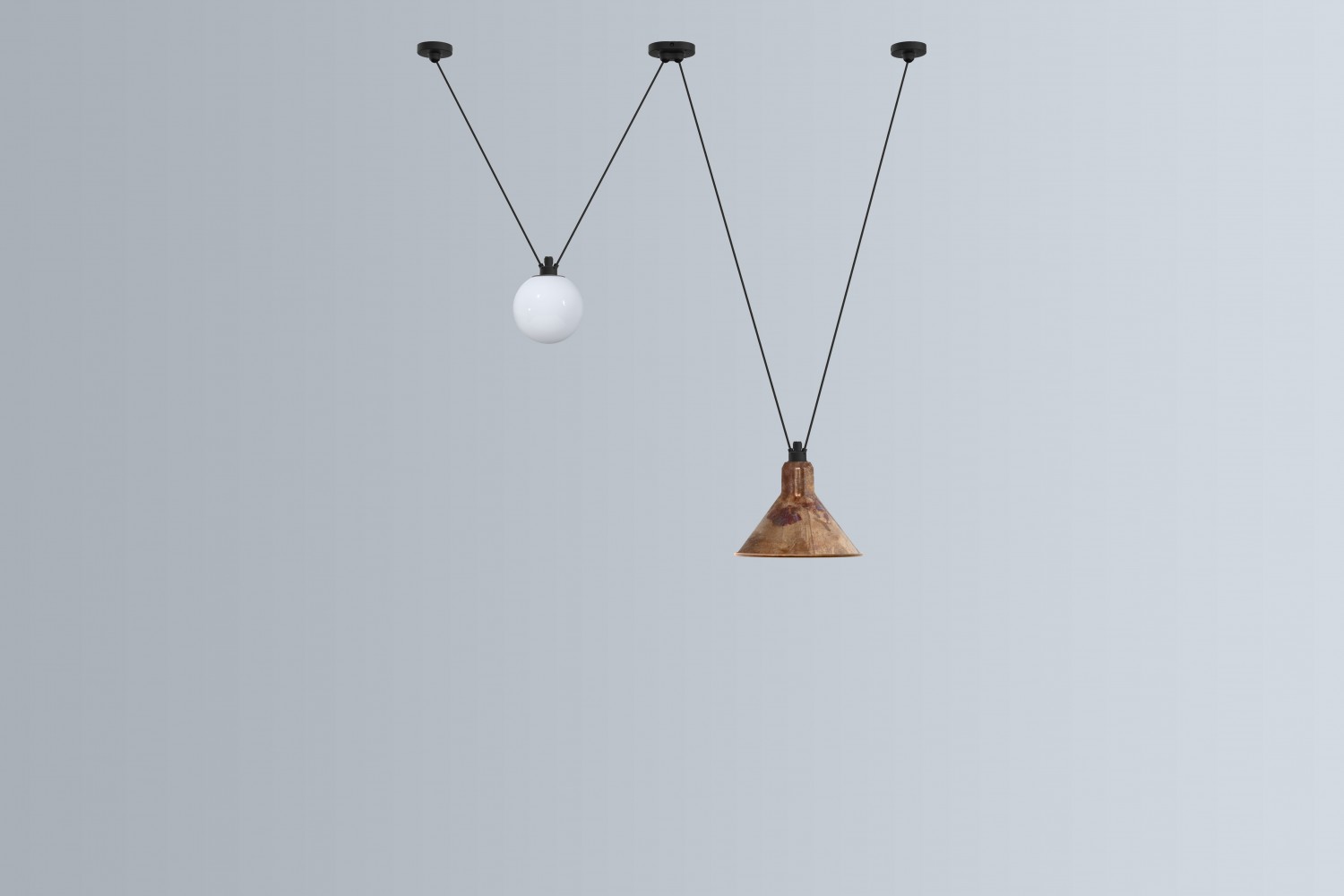 LG322 Gler loftlampi