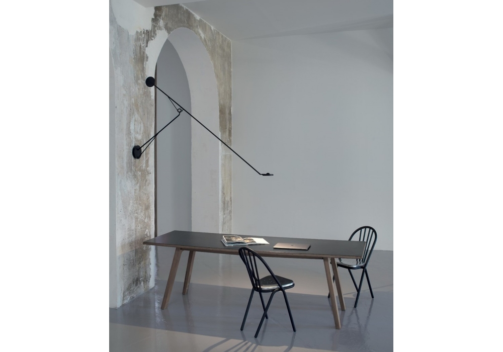 Aaro veggljós 64x155sm, black