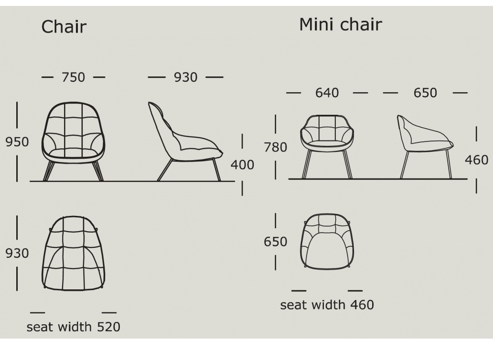 Mango hægindastóll