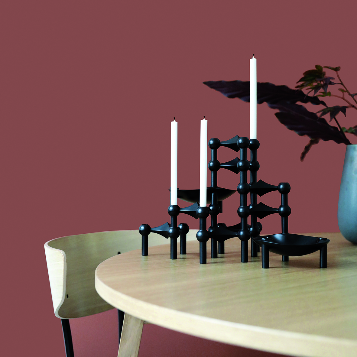 Stoff skál Ø14sm h5sm, black