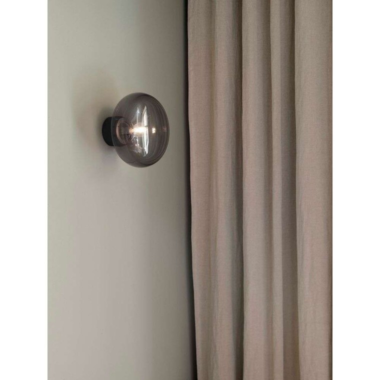 5712826203217_NewWorks-Karl-Johan-Wall-Lamp-BlackStainedOak-SmokedGlass_1