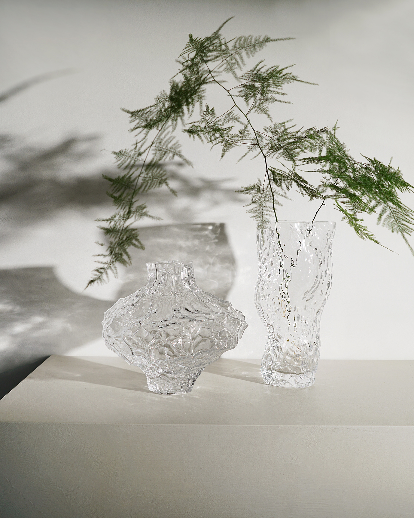 Hein Studio Canyon Vase Clear Large 8