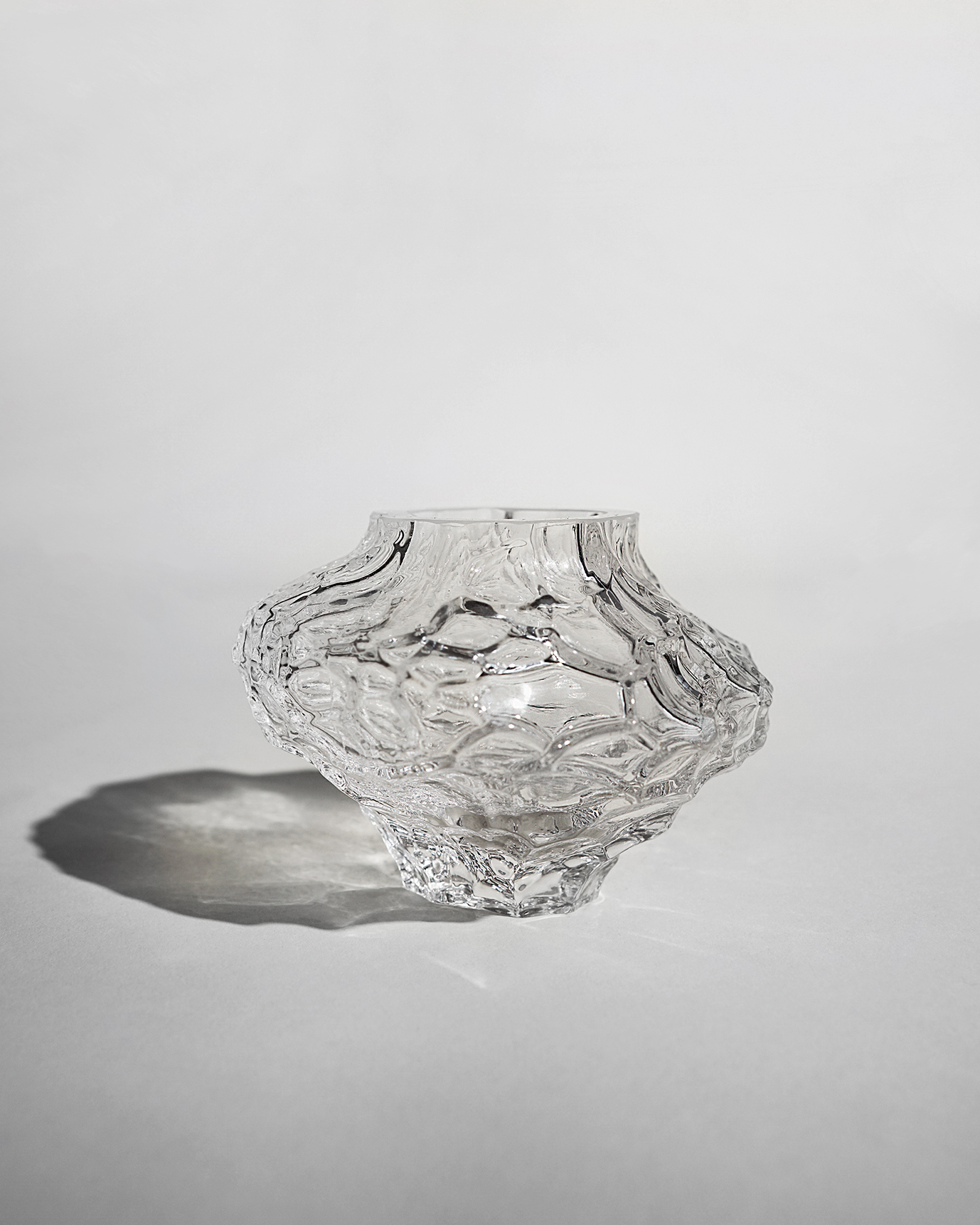 Hein Studio Canyon Vase Clear mini 2