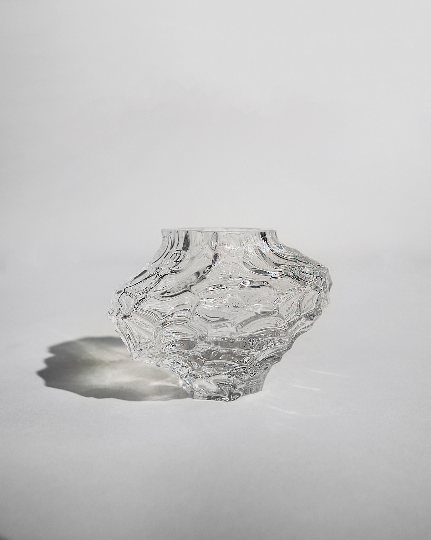 Hein Studio Canyon Vase Clear mini 3