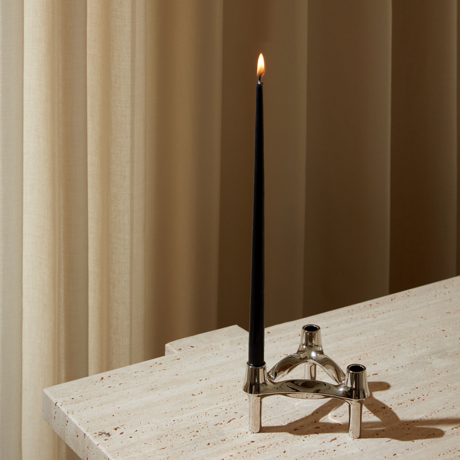 BMF candle holder Chrome 4