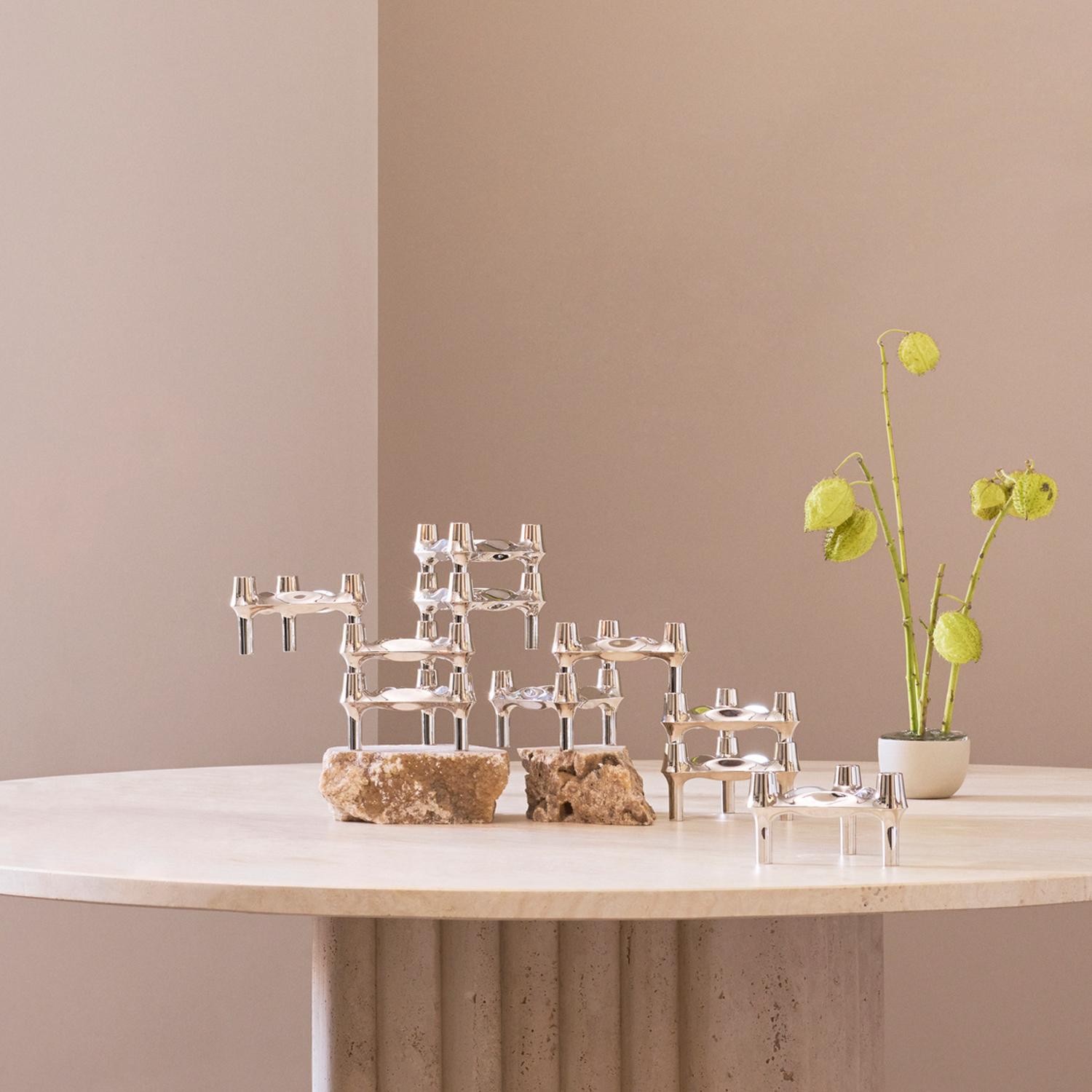 BMF candle holder Chrome 6