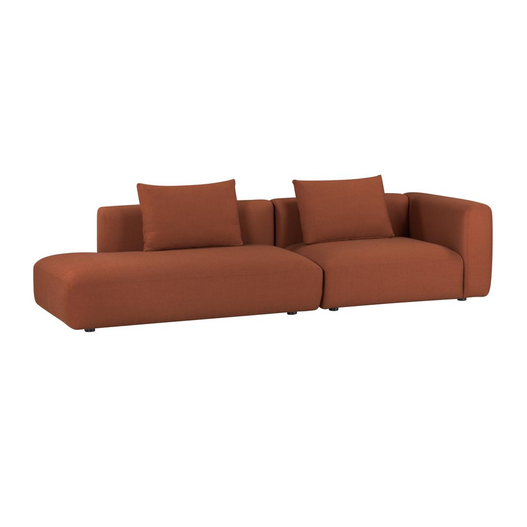 Boketto_Mod. 11 + 4_Umber col. 63129_With back cushions_V1_300 dpi