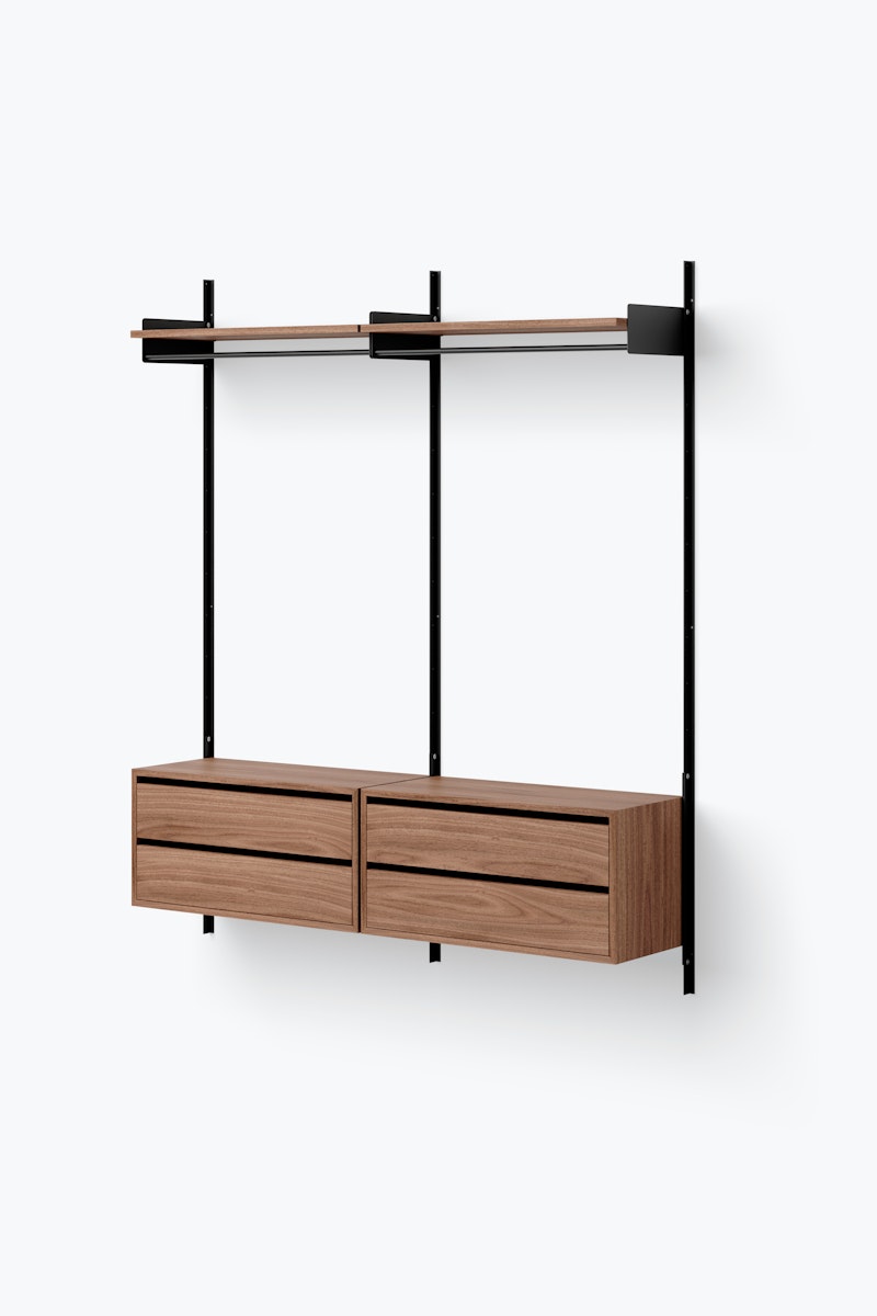 1698660520-new_works_packshots_shelving_system_v1_configured_cabinet_low_w_drawers_double_black_walnut