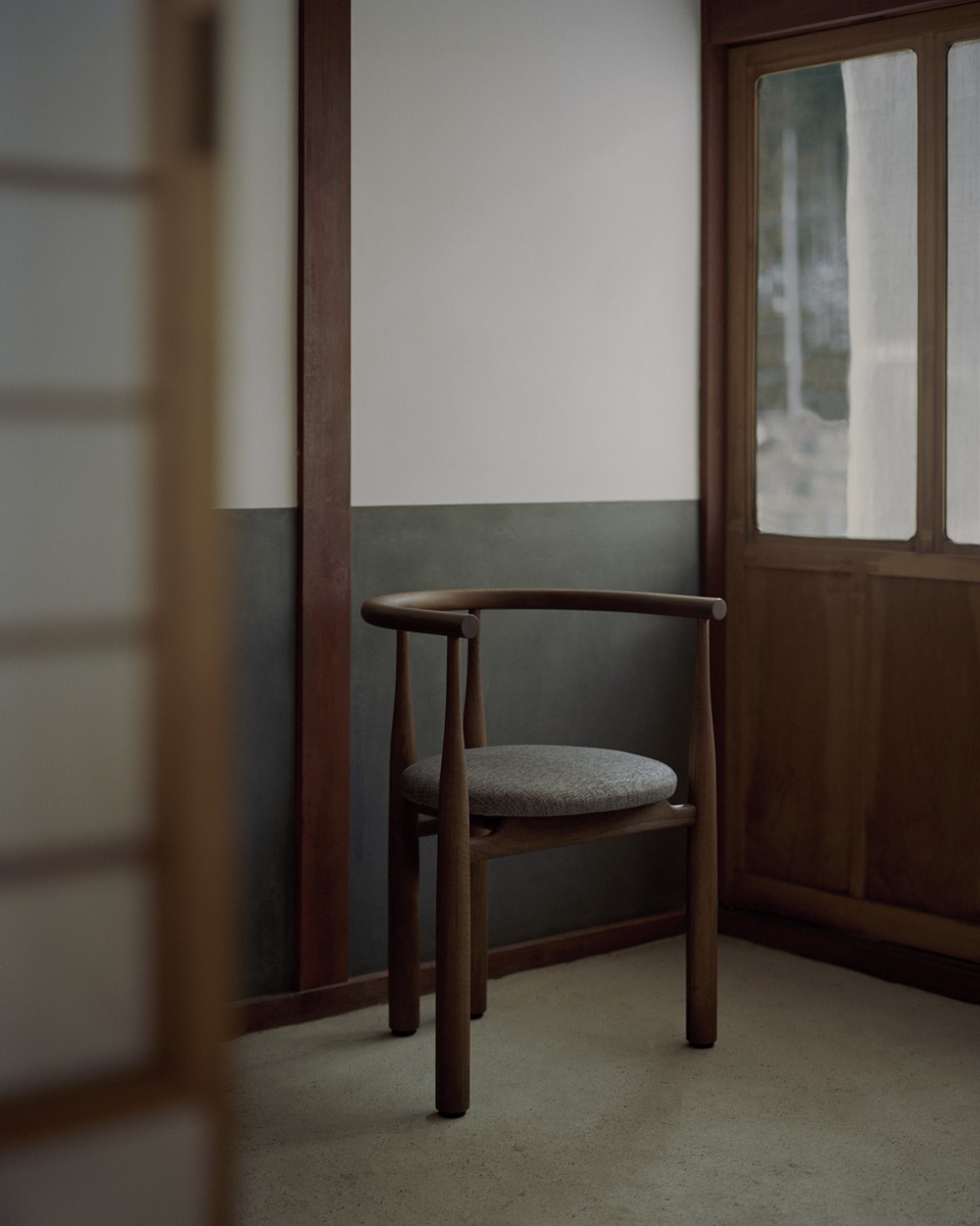 New Works_An Ode to Japan_Bukowski Chair_Walnut