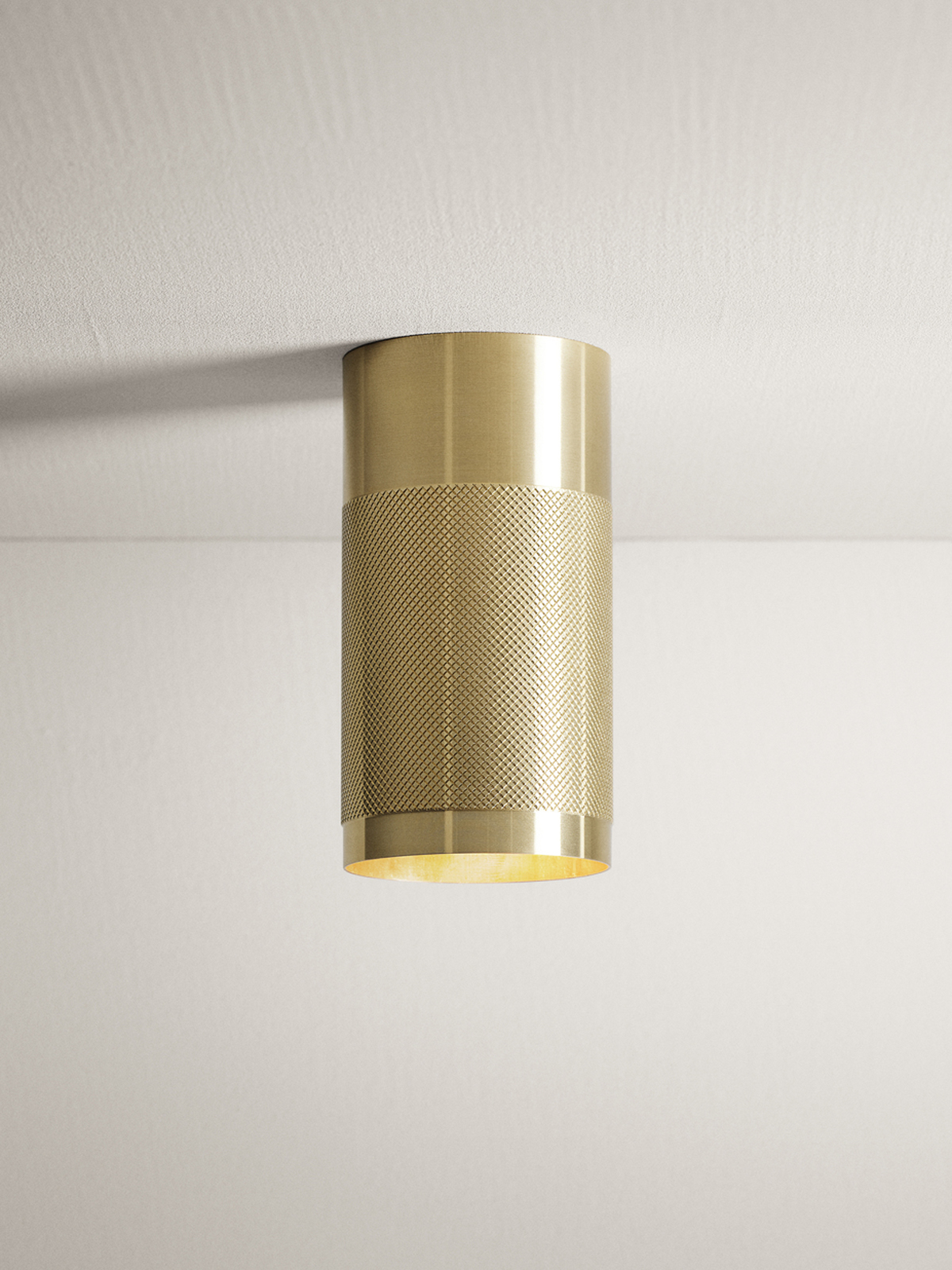 Thorup Copenhagen_Lifestyle CL1022 Patrone Surface Ceiling Lamp brass
