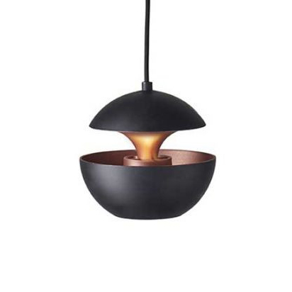HCS ljós Ø25sm, black/copper