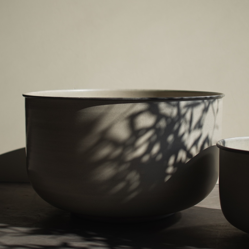 OUT Útiblómapottar WIDE 2 í setti, beige