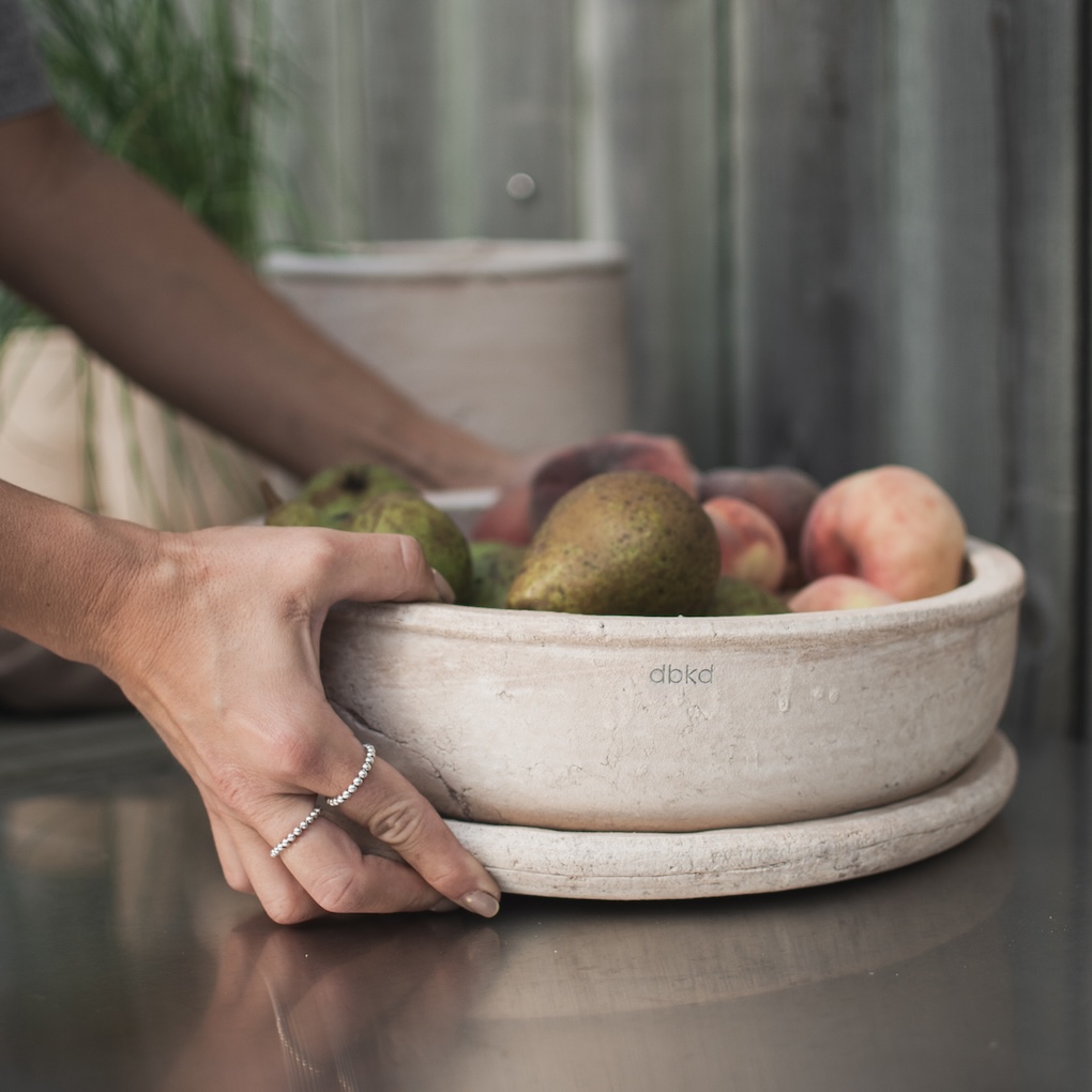 TERRA Útiblómapottur BOWL, sand