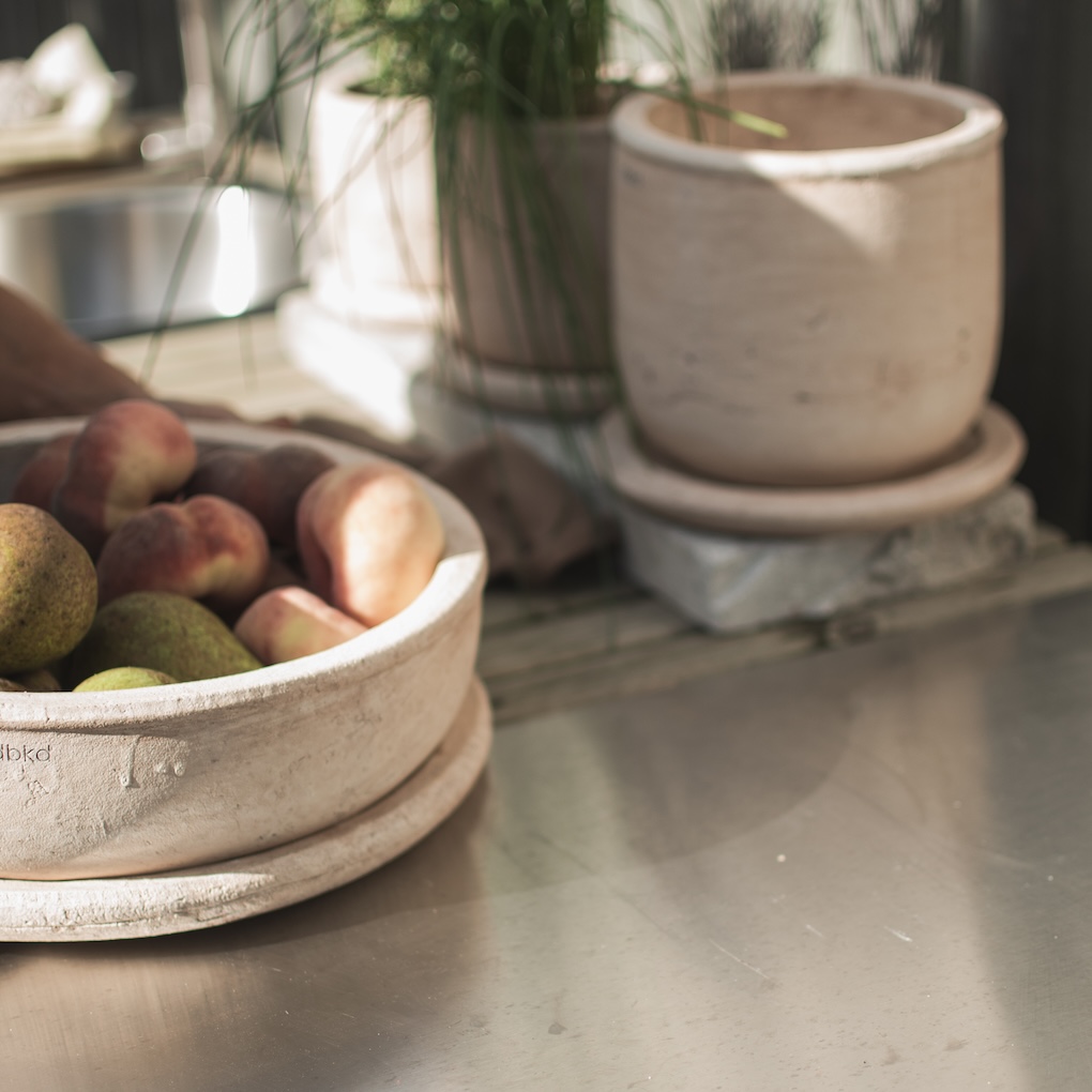 TERRA Útiblómapottur BOWL, sand