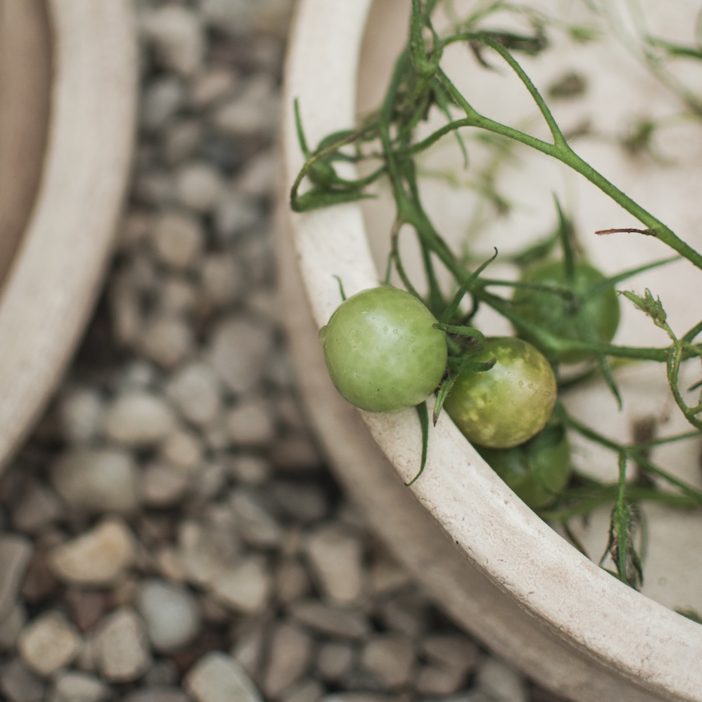 TERRA Útiblómapottur, sand