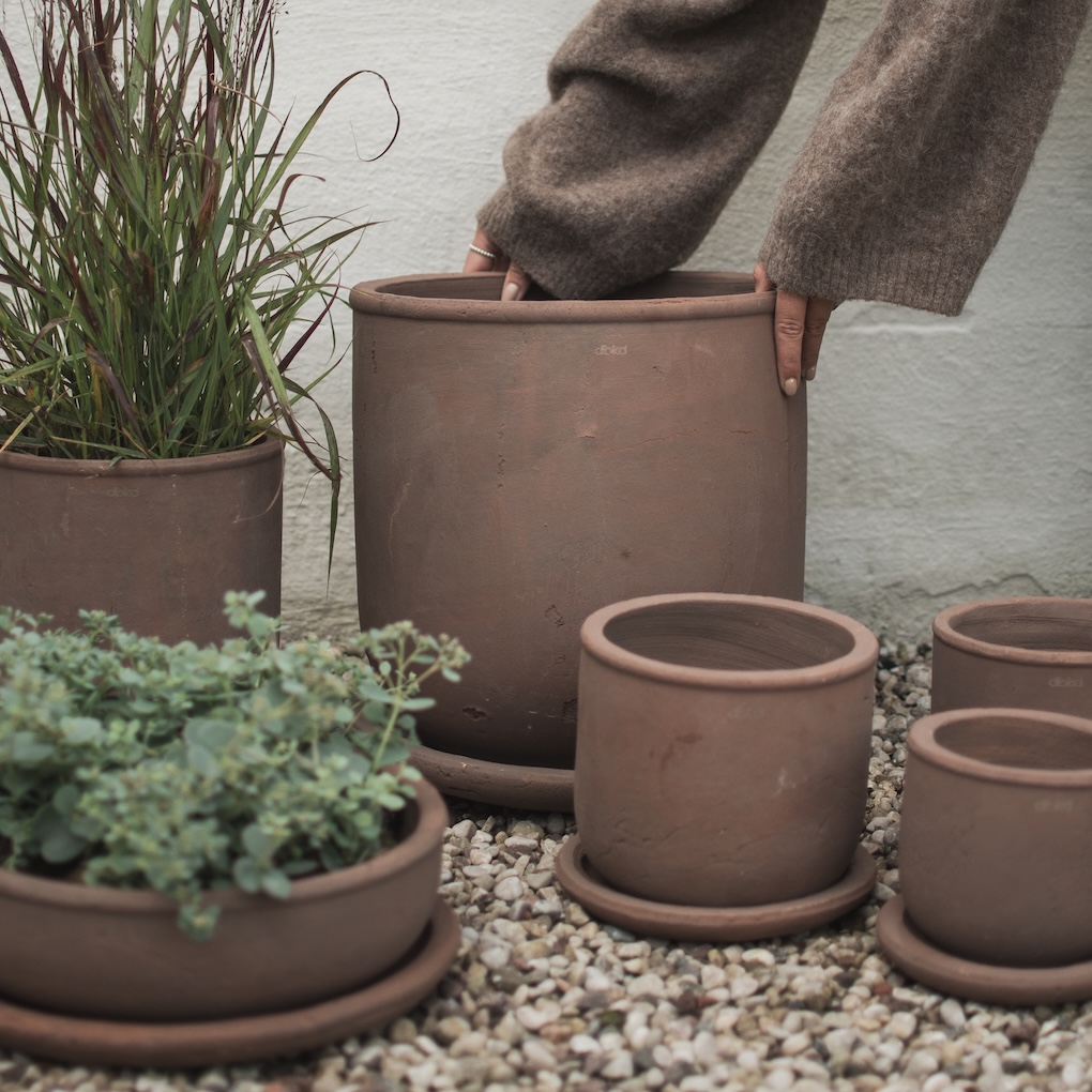 TERRA Útiblómapottur, brown