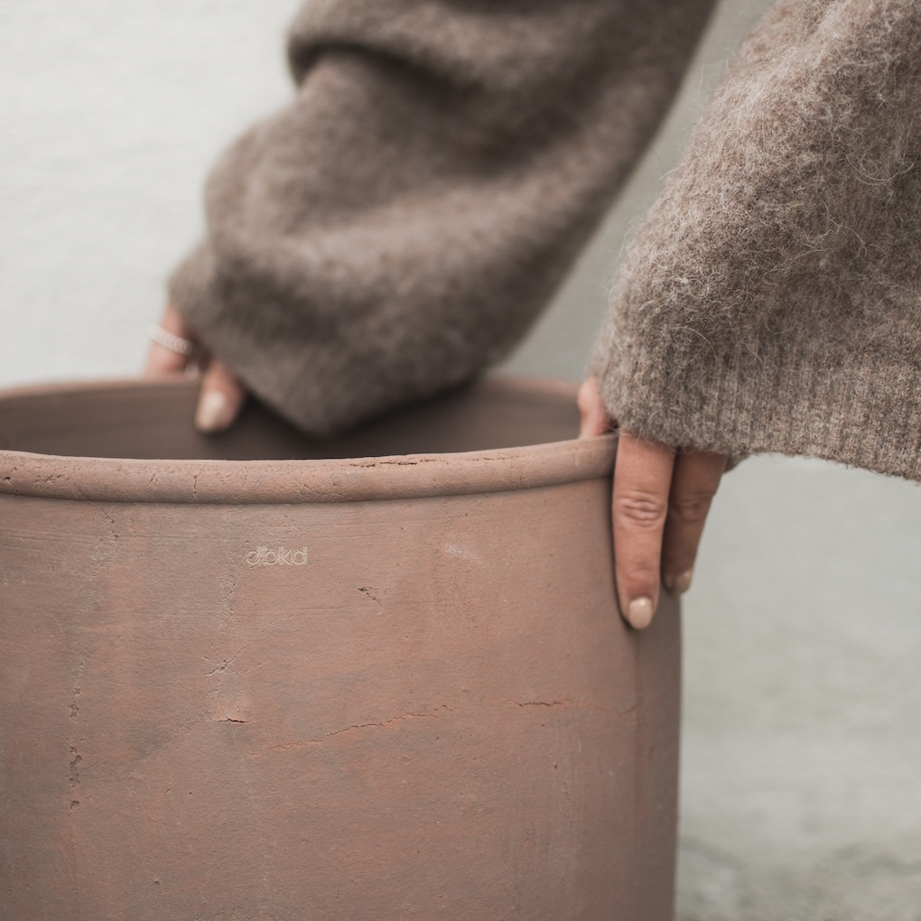 TERRA Útiblómapottur, brown