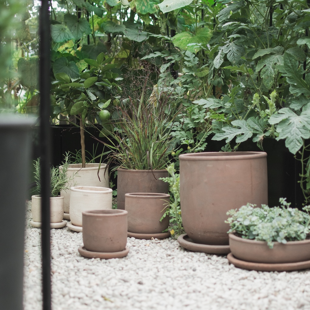 TERRA Útiblómapottur, brown