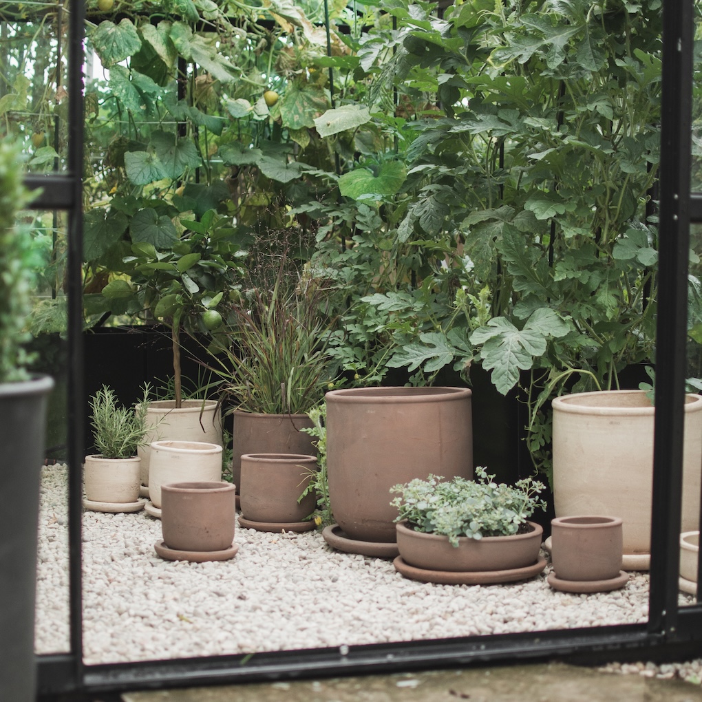 TERRA Útiblómapottur BOWL, brown