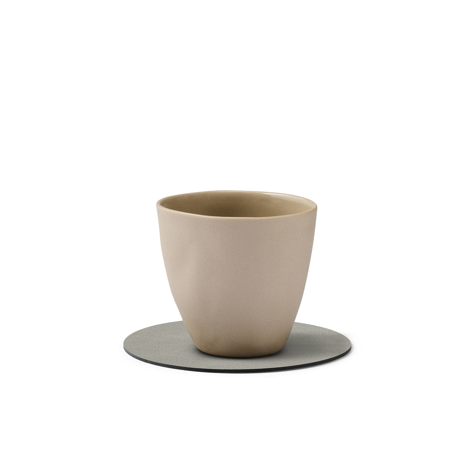 Nupo Circle glasamotta Ø10sm, light grey