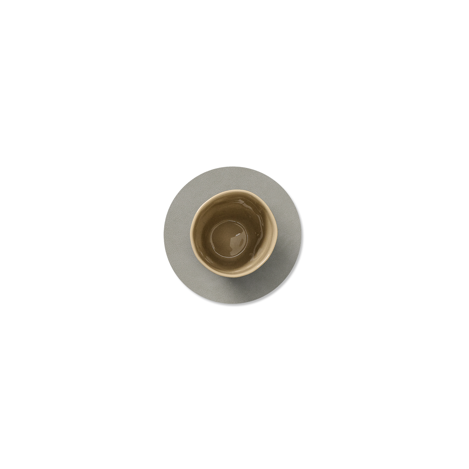 Nupo Circle glasamotta Ø10sm, light grey