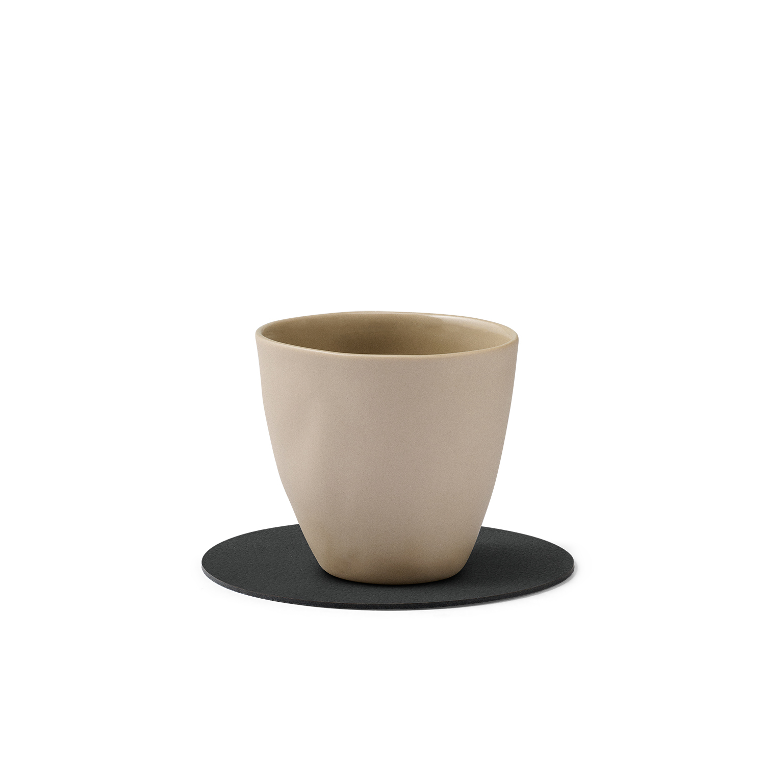 Nupo Circle glasamotta Ø10sm, black