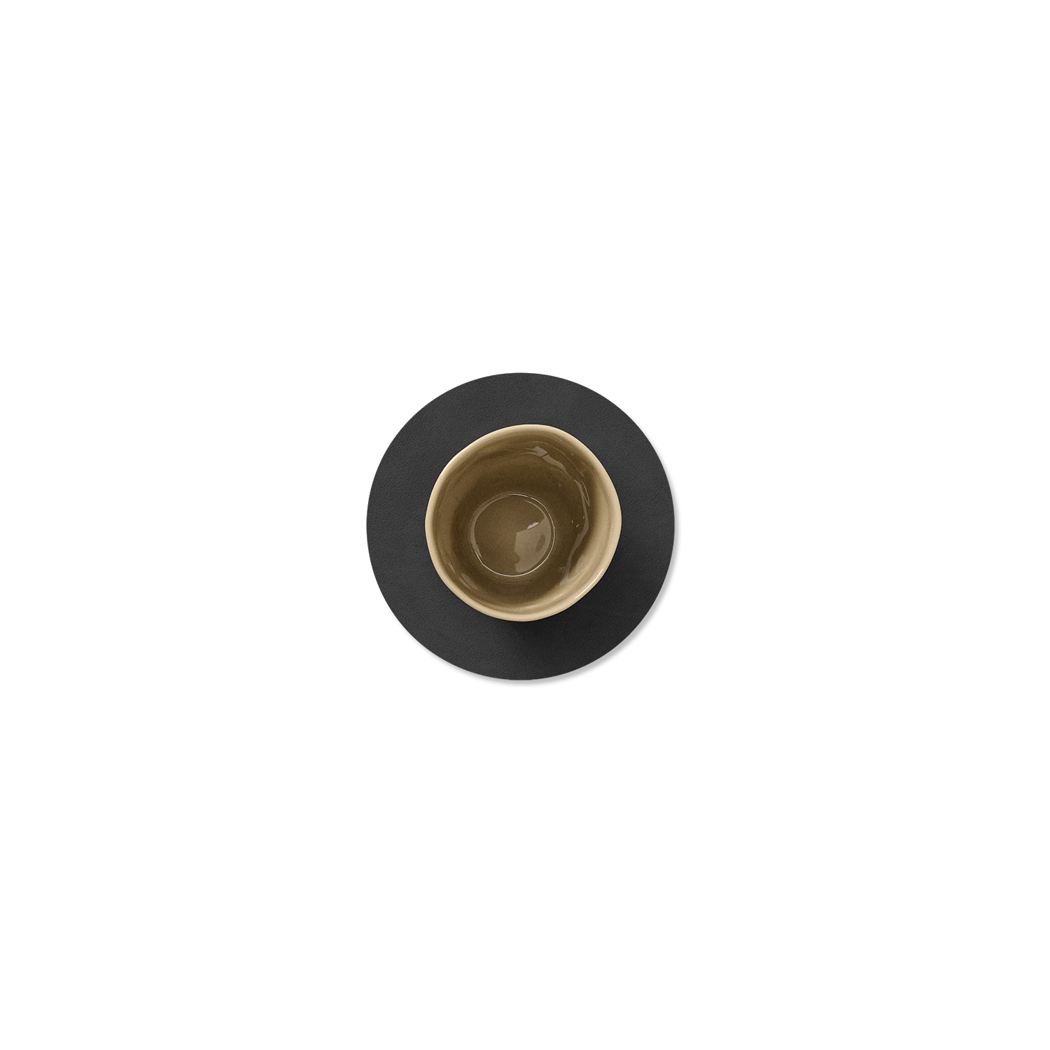 Nupo Circle glasamotta Ø10sm, black