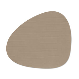 Corduroy diskamotta 37x44sm, clay brown