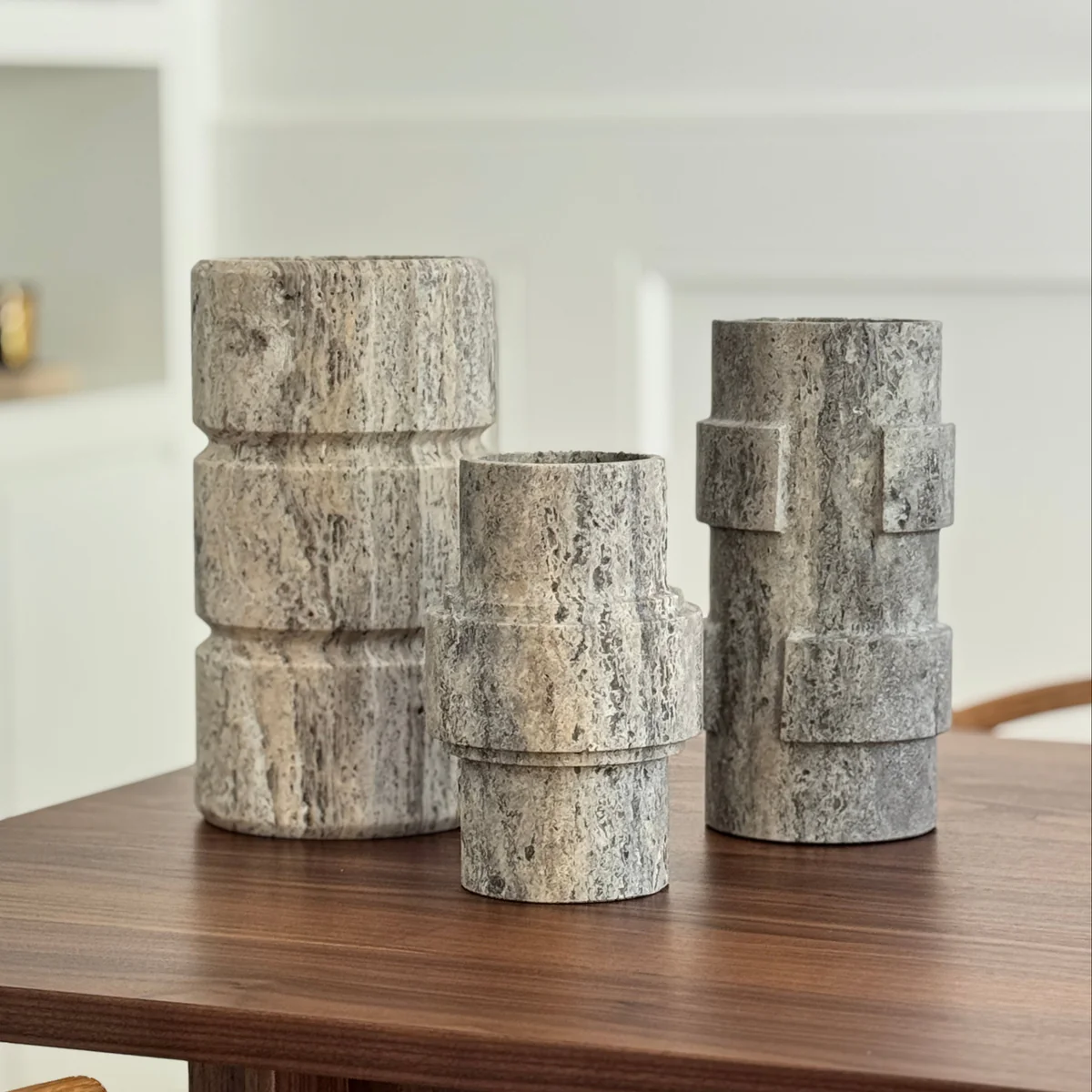 Silver Travertine marmaravasi 'Vida'
