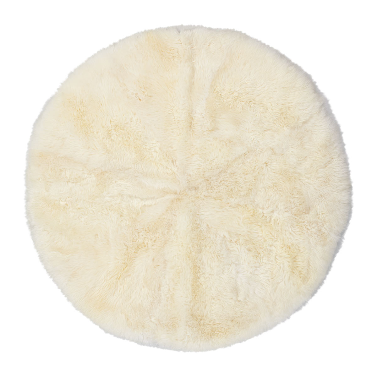 Long Wool Round gólfmotta