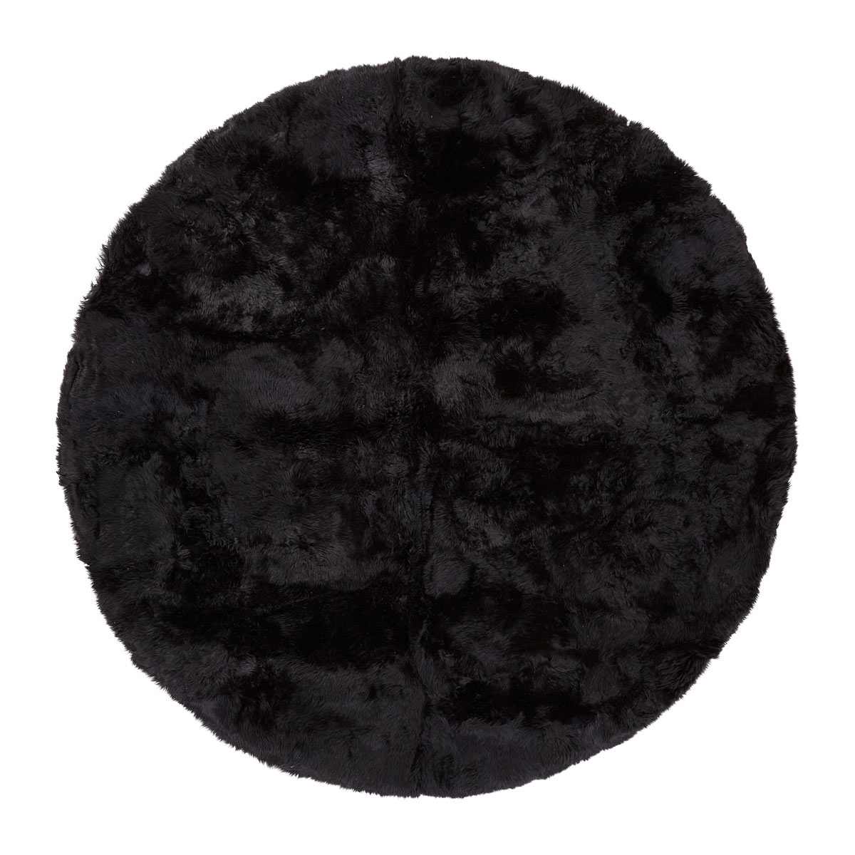 Long Wool Round gólfmotta