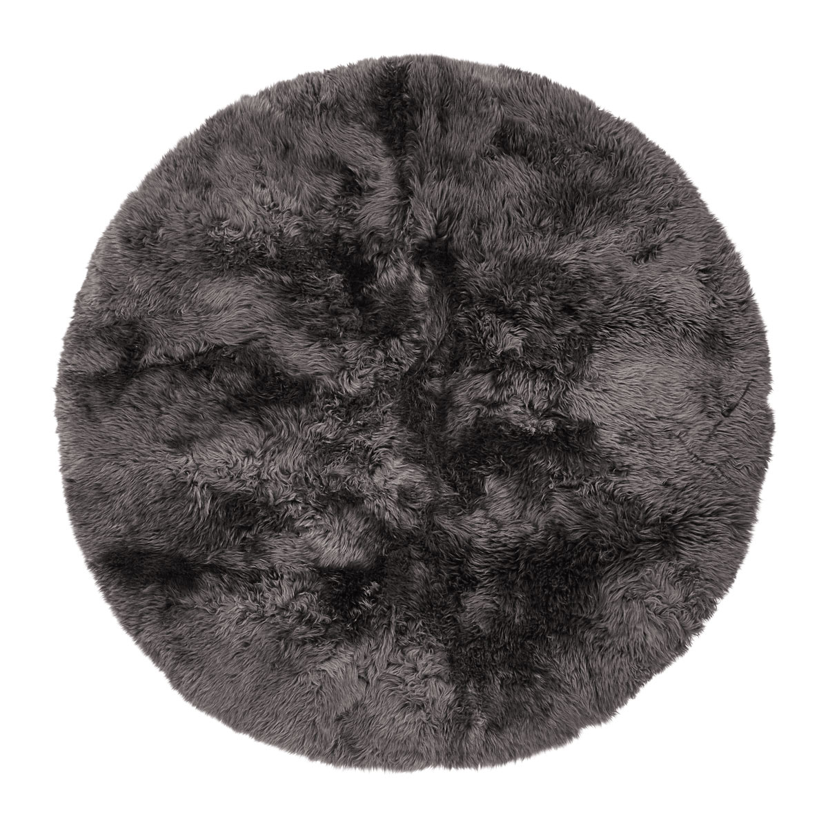 Long Wool Round gólfmotta