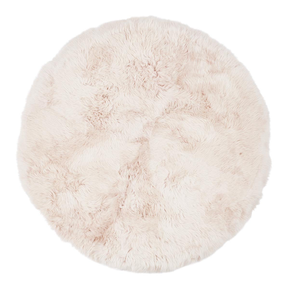Long Wool Round gólfmotta