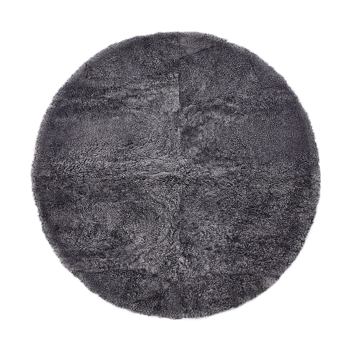 Short Wool Round gólfmotta
