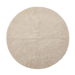 Short Wool Round gólfmotta