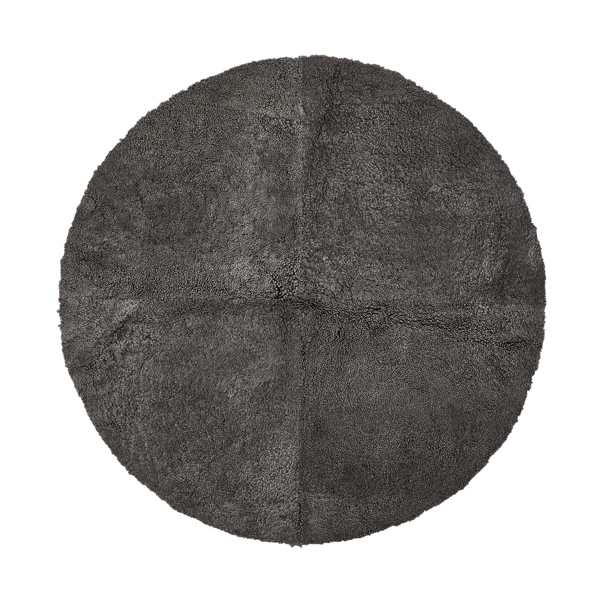 Short Wool Round gólfmotta