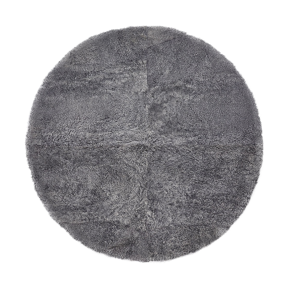 Short Wool Round gólfmotta