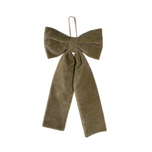 Jólaskraut - Slaufa 20x40cm,Beige Velvet