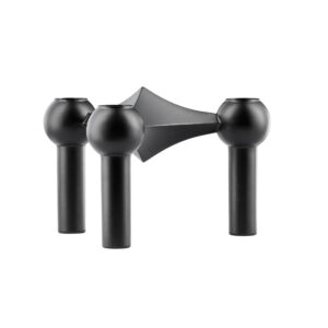 Stoff kertastjaki, black