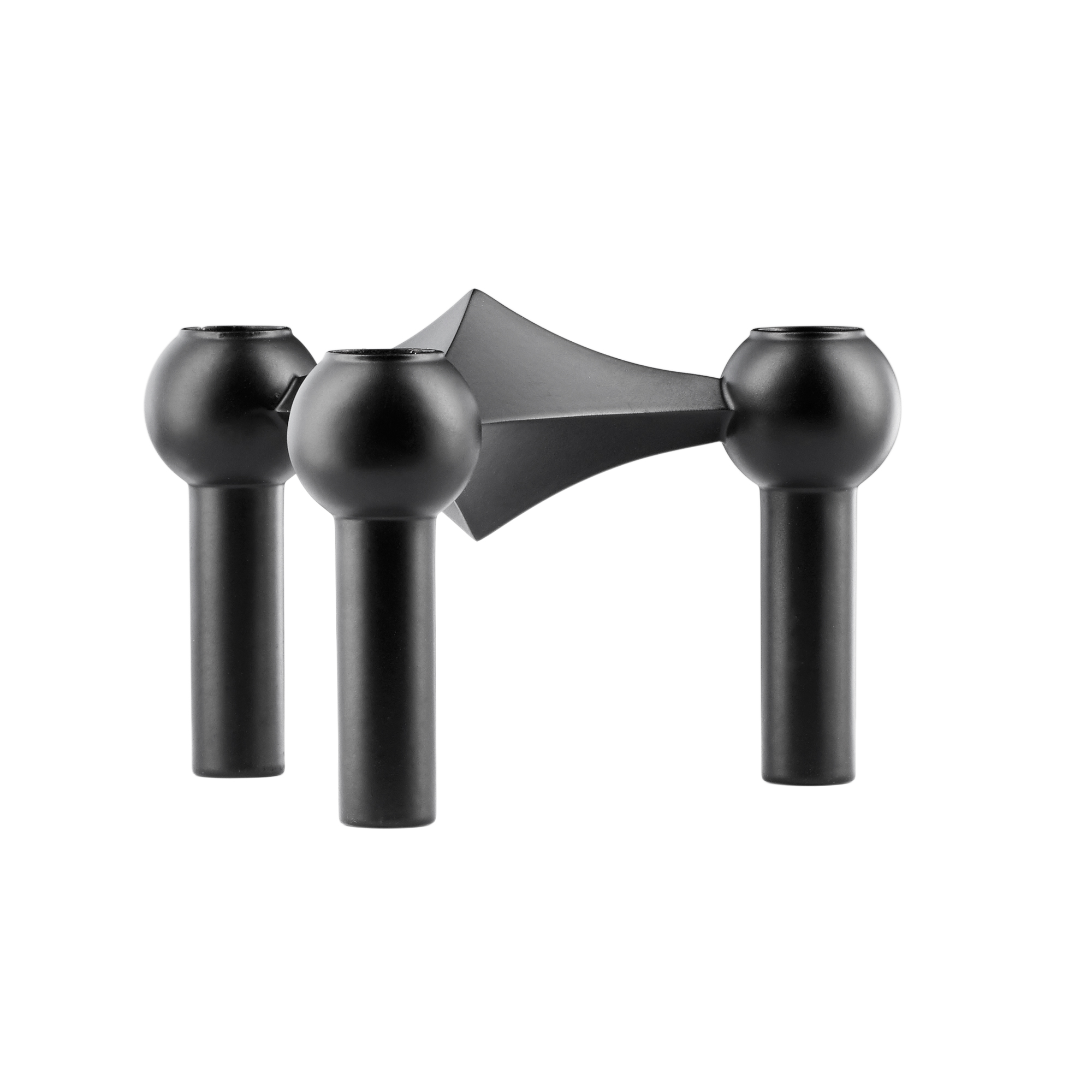 Stoff kertastjaki, black