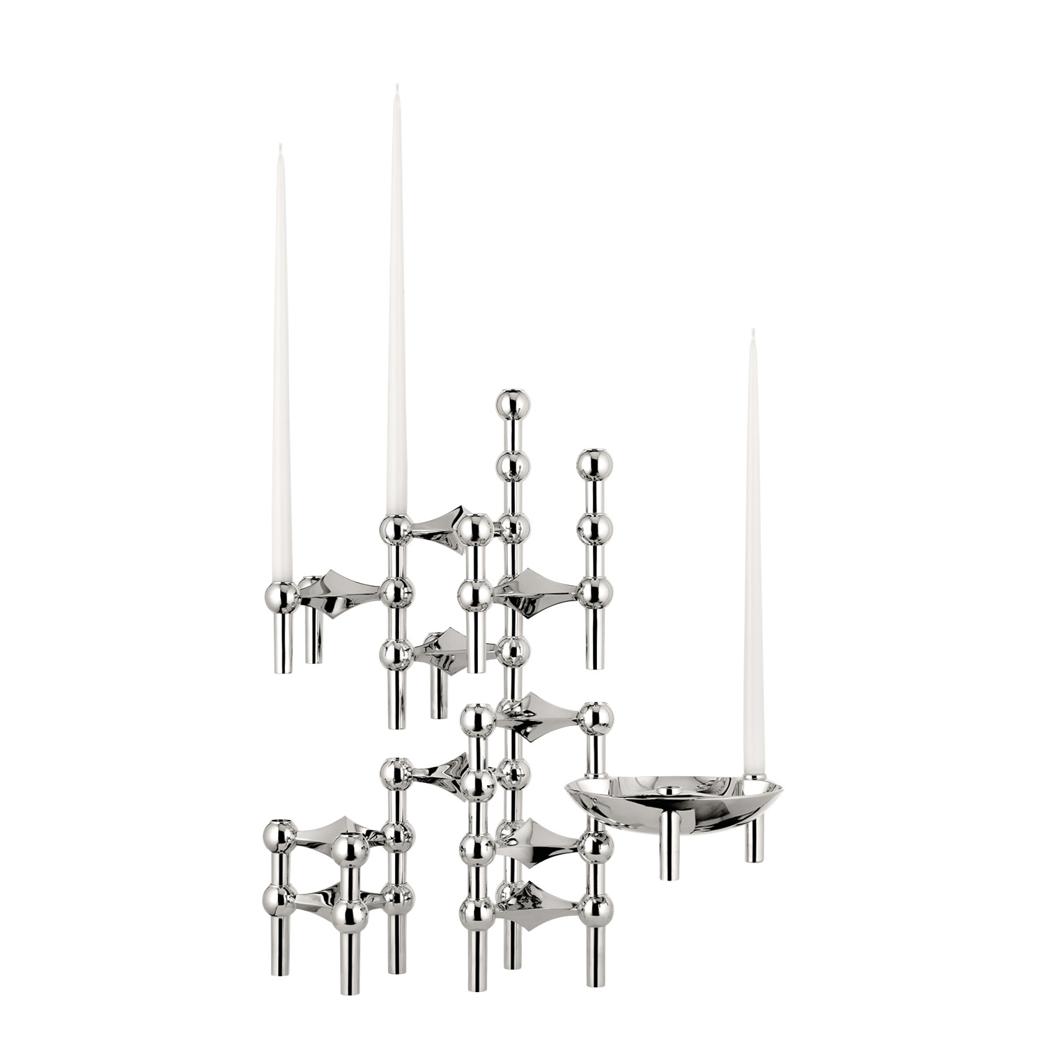 Stoff kertastjaki, chrome